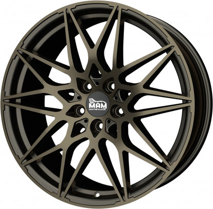 MAM B2 matt black bronze Alufelge 8.5x20 Zoll ET35 LK 5x120 ML72.6 – Bild 6