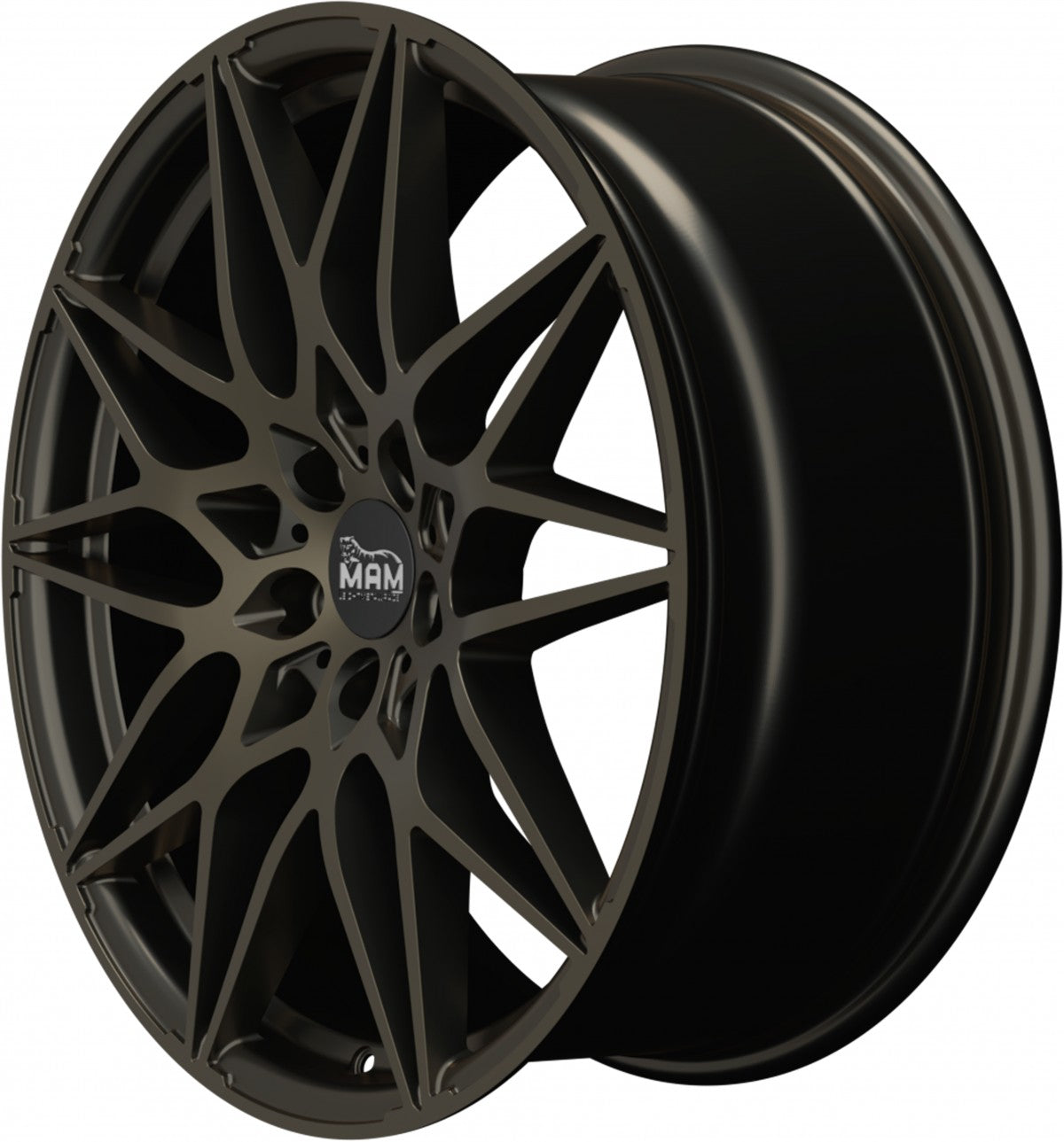 MAM B2 matt black bronze Alufelge 8.5x20 Zoll ET35 LK 5x120 ML72.6 – Bild 7