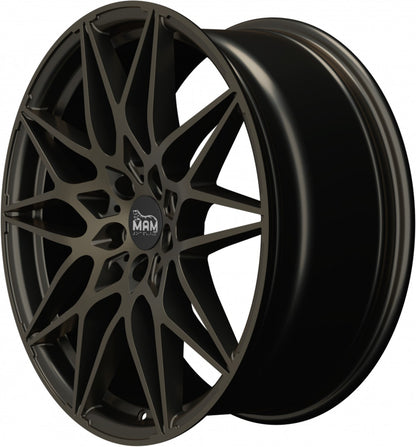 MAM B2 matt black bronze Alufelge 8x18 Zoll ET30 LK 5x112 ML72.6 – Bild 7