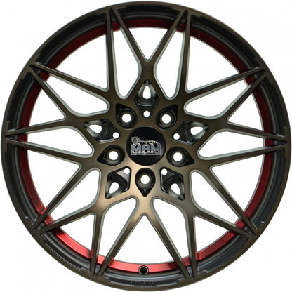 MAM B2 bronze red inside Alufelge 8.5x20 Zoll ET45 LK 5x112 ML72.6 – Bild 2