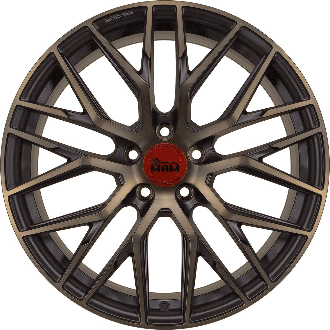 MAM RS4 black edition Alufelge 8.5x19 Zoll ET30 LK 5x112 ML72.6 – Bild 2