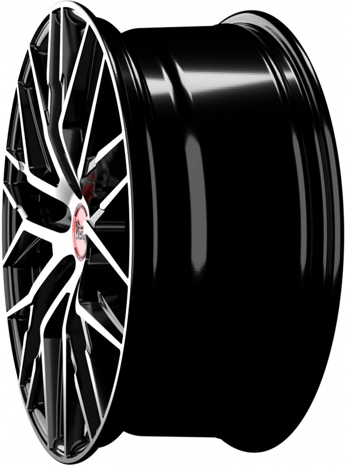 MAM RS4 black front polish Alufelge 8.5x20 Zoll ET45 LK 5x108 ML72.6 – Bild 8