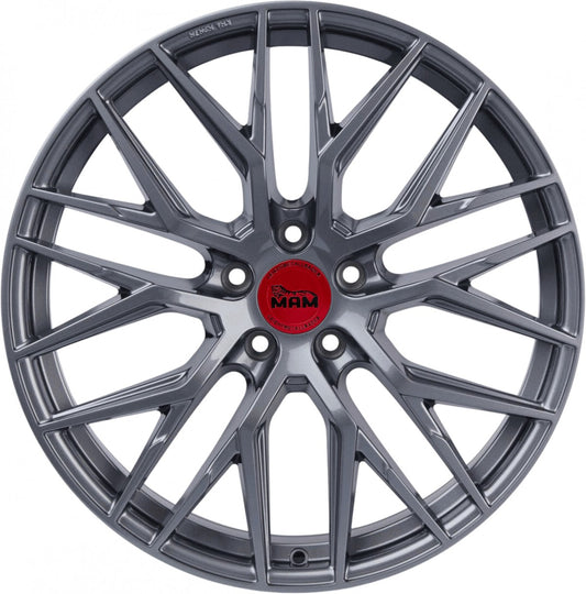 MAM RS4 palladium painted Alufelge 8.5x20 Zoll ET30 LK 5x112 ML72.6 – Bild 2