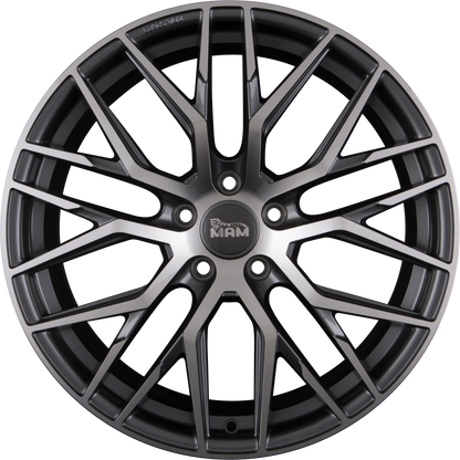 MAM RS4 Palladium Front Polish (PFP) Alufelge 8.5x20 Zoll ET45 LK 5x114.3 ML72.6