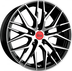 MAM RS4 black front polish Alufelge 8.5x20 Zoll ET35 LK 5x120 ML72.6