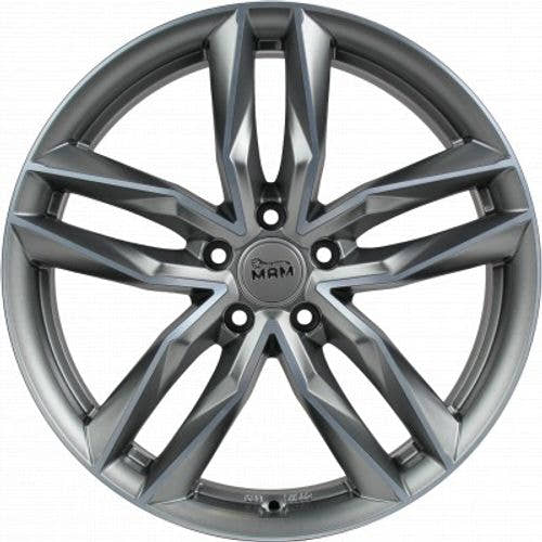 MAM RS3 palladium front polish Alufelge 8.5x20 Zoll ET45 LK 5x112 ML66.6 – Bild 2