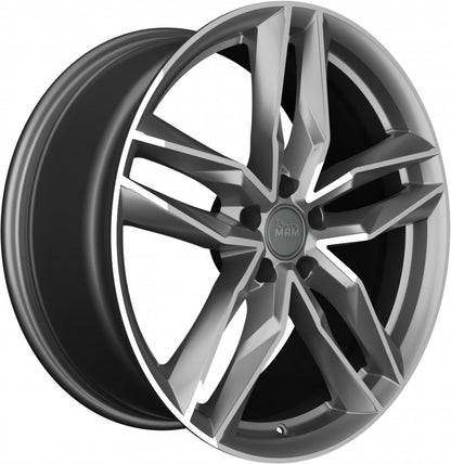 MAM RS3 palladium front polish Alufelge 8.5x20 Zoll ET30 LK 5x112 ML66.6 – Bild 3