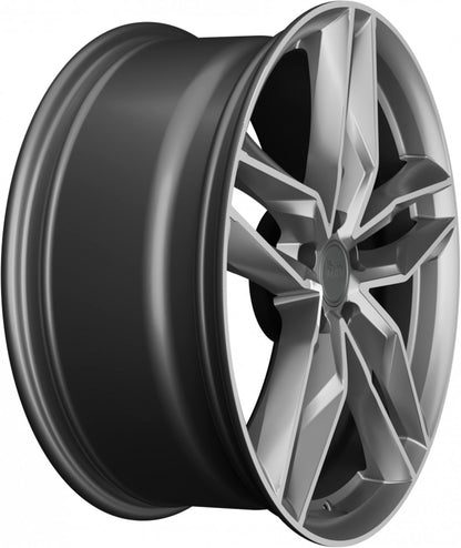 MAM RS3 palladium front polish Alufelge 8.5x20 Zoll ET30 LK 5x112 ML66.6 – Bild 4