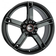 MAM W4 black painted Alufelge 7x17 Zoll ET35 LK 4x100 ML63.4