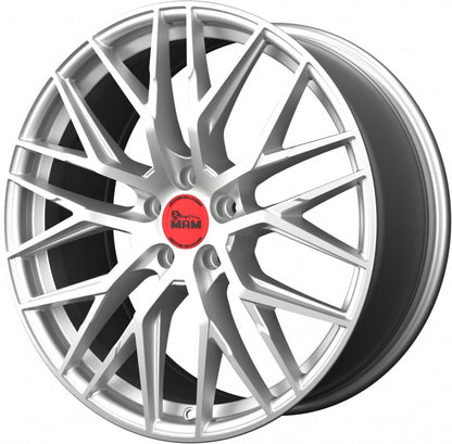 MAM RS4 matt silver painted Alufelge 7.5x17 Zoll ET45 LK 5x108 ML72.6 – Bild 6