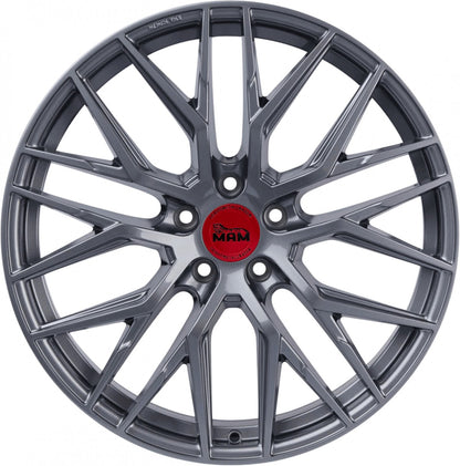 MAM RS4 palladium painted Alufelge 7.5x17 Zoll ET45 LK 5x108 ML72.6 – Bild 2