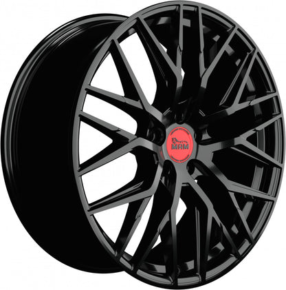 MAM RS4 black painted Alufelge 7.5x17 Zoll ET35 LK 5x112 ML66.6 – Bild 3