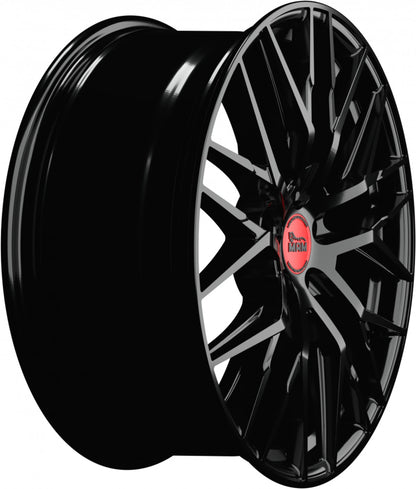 MAM RS4 black painted Alufelge 7.5x17 Zoll ET45 LK 5x112 ML66.6 – Bild 4
