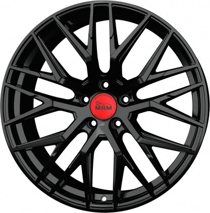 MAM RS4 black painted Alufelge 7.5x17 Zoll ET45 LK 5x112 ML66.6 – Bild 5