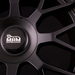 MAM GT1 Matt Black Lip Orange (MBLO) Alufelge 8.5x20 Zoll ET45 LK 5x112 ML66.6