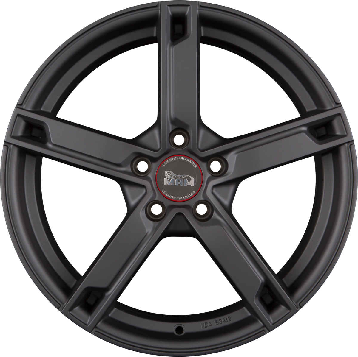 MAM W4 Matt Grey (MG) Alufelge 6.5x16 Zoll ET48 LK 5x112 ML66.6
