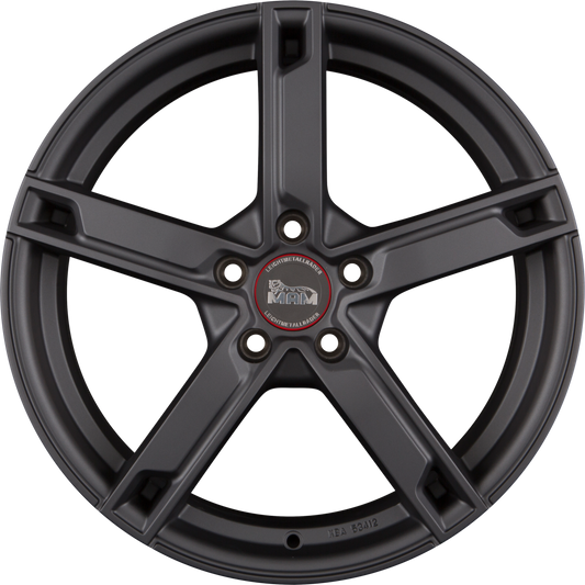 MAM W4 Matt Grey (MG) Alufelge 6.5x16 Zoll ET35 LK 5x120 ML72.6