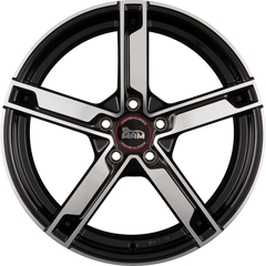 MAM W4 Black Front Polished (BFP) Alufelge 6.5x16 Zoll ET35 LK 4x100 ML63.4