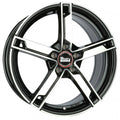 MAM W4 black front polish Alufelge 7.5x18 Zoll ET44 LK 5x112 ML66.6