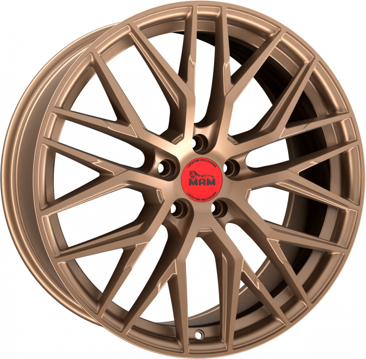 MAM RS4 bronze Alufelge 8.5x19 Zoll ET45 LK 5x112 ML72.6