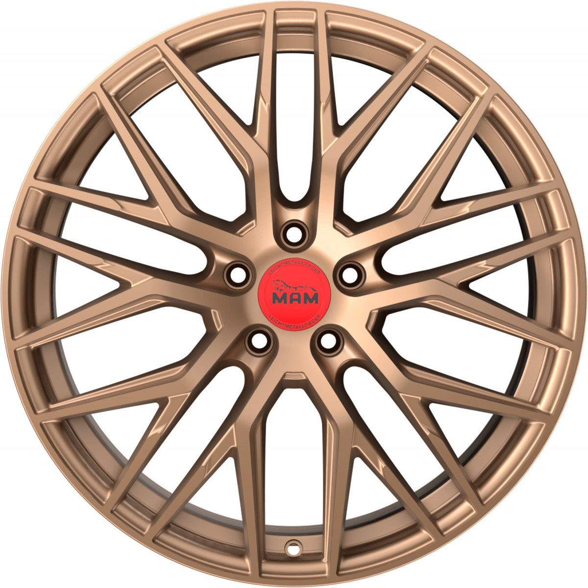 MAM RS4 bronze Alufelge 8.5x19 Zoll ET45 LK 5x112 ML72.6 – Bild 2