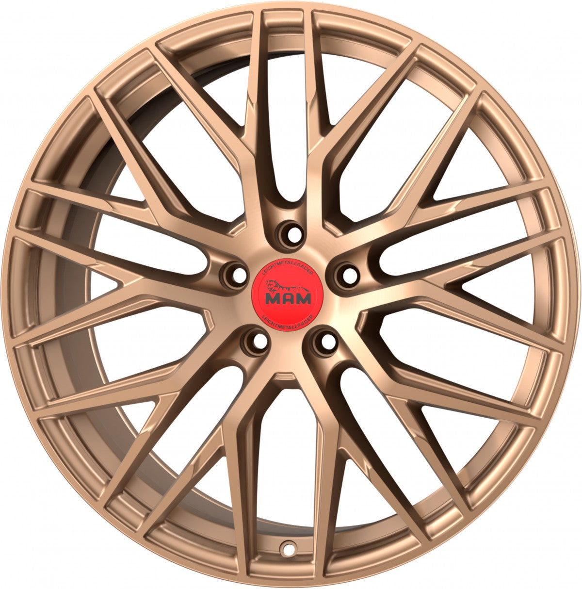 MAM RS4 bronze Alufelge 8.5x19 Zoll ET45 LK 5x112 ML72.6 – Bild 5