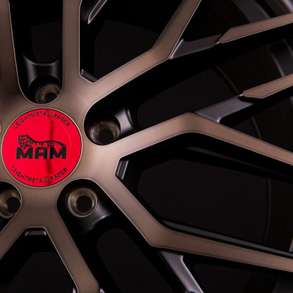 MAM RS4 Black Edition (BE) Alufelge 8.5x20 Zoll ET45 LK 5x112 ML72.6 – Bild 3