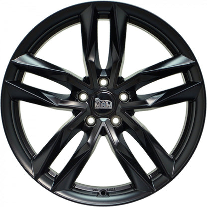 MAM RS3 matt black painted Alufelge 8.5x20 Zoll ET45 LK 5x112 ML66.6 – Bild 2