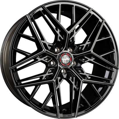 Keskin KT25 Black Secret Diamond (BSD) Alufelge 8.5x19 Zoll ET29.9 LK 5x112 ML66.6 – Bild 2