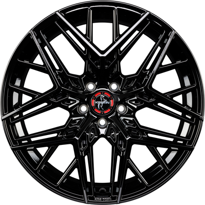 Keskin KT25 Pearl black painted Alufelge 8.5x19 Zoll ET35 LK 5x114.3 ML72.6 – Bild 3