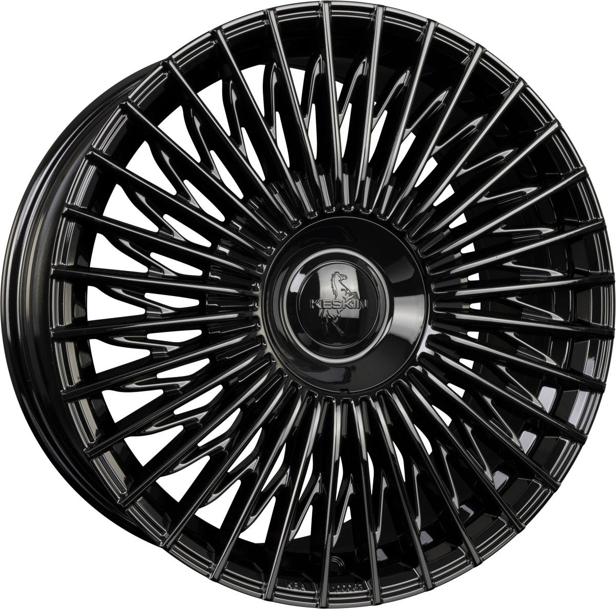 Keskin KT X1 Black Painted (BP) Alufelge 9.5x20 Zoll ET20 LK 5x112 ML66.6
