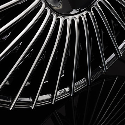Keskin KT X1 Black Secret Diamond (BSD) Alufelge 9.5x20 Zoll ET32 LK 5x112 ML66.6 – Bild 5