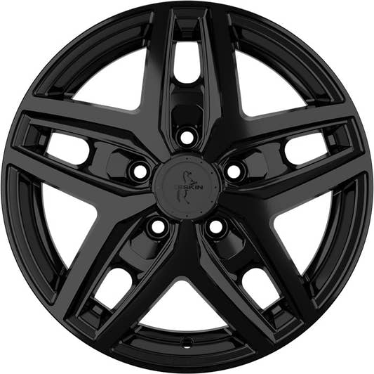 Keskin KT C1-5L Camper black painted Alufelge 6.5x16 Zoll ET59 LK 5x160 ML65.1 – Bild 2