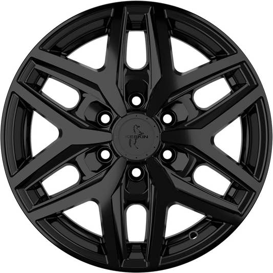 Keskin KT C1-6L Camper black painted Alufelge 6.5x16 Zoll ET49 LK 6x120 ML74.6 – Bild 2