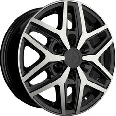 Keskin KT C1-6L Camper black front polish Alufelge 6.5x16 Zoll ET60 LK 6x130 ML84.1
