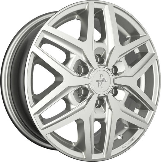 Keskin KT C1-6L Camper silver painted Alufelge 6.5x16 Zoll ET60 LK 6x130 ML84.1