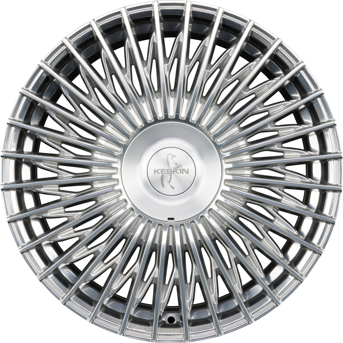 Keskin KT X1 Exclusive diamond glossy Alufelge 8.5x20 Zoll ET45 LK 5x114.3 ML72.6 – Bild 3