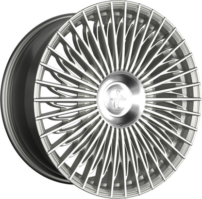 Keskin KT X1 Exclusive diamond glossy Alufelge 8.5x20 Zoll ET45 LK 5x114.3 ML72.6