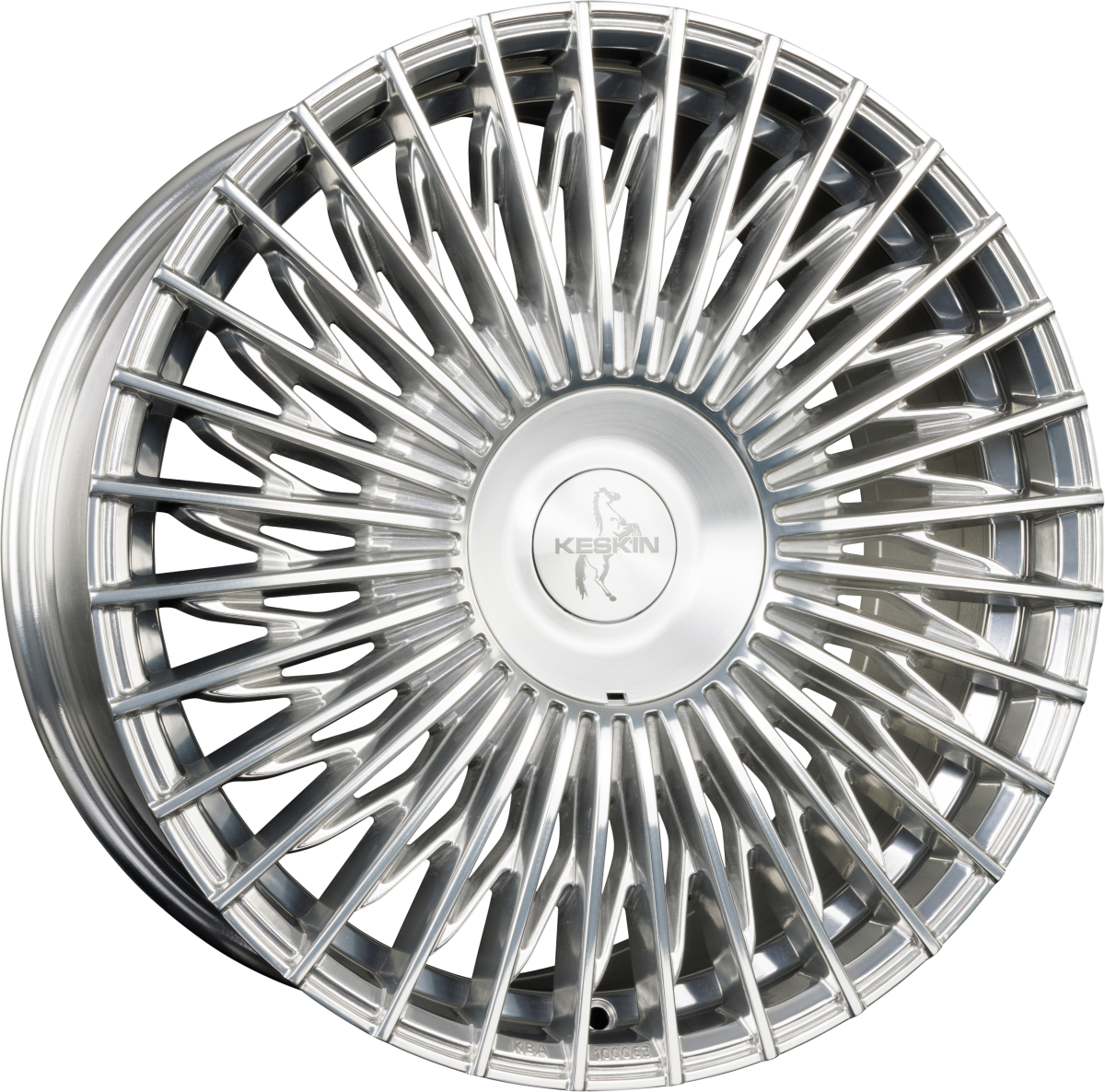 Keskin KT X1 Exclusive diamond glossy Alufelge 8.5x20 Zoll ET45 LK 5x114.3 ML72.6 – Bild 4