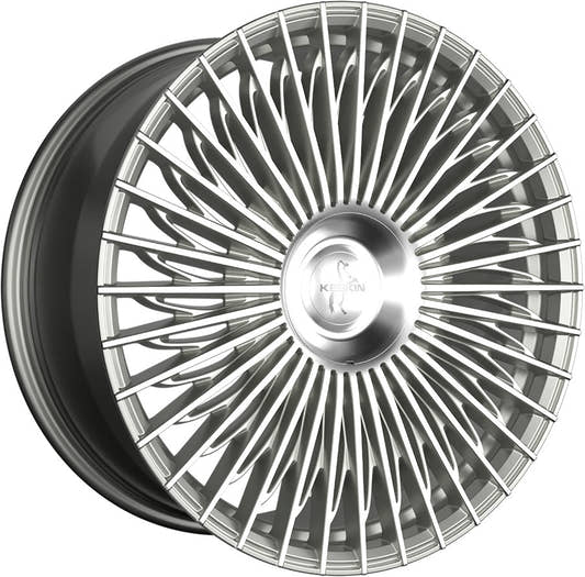 Keskin KT X1 Exclusive diamond glossy Alufelge 9.5x21 Zoll ET33 LK 5x112 ML66.6
