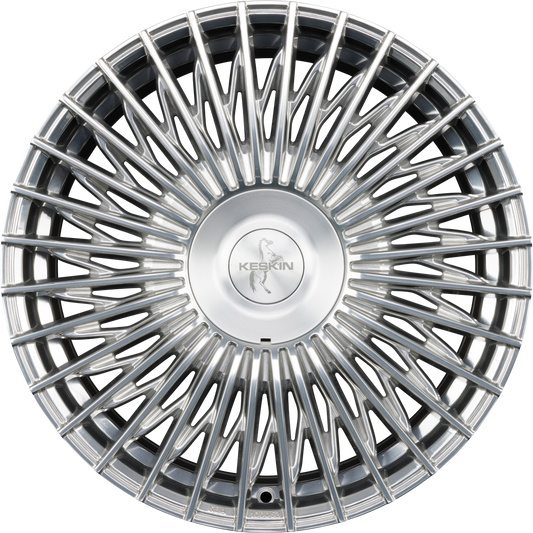 Keskin KT X1 Diamond Glossy (DG) Alufelge 9.5x21 Zoll ET50 LK 5x112 ML66.6