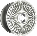 Keskin KT X1 Exclusive silver front polish Alufelge 9.5x21 Zoll ET33 LK 5x112 ML66.6