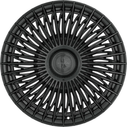 Keskin KT X1 Exclusive black painted Alufelge 9.5x21 Zoll ET33 LK 5x112 ML66.6 – Bild 2