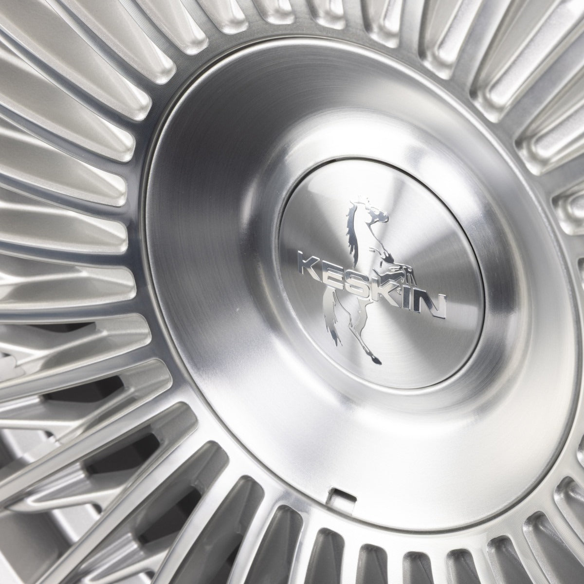 Keskin KT X1 Exclusive silver front polish Alufelge 8.5x19 Zoll ET35 LK 5x114.3 ML72.6 – Bild 6