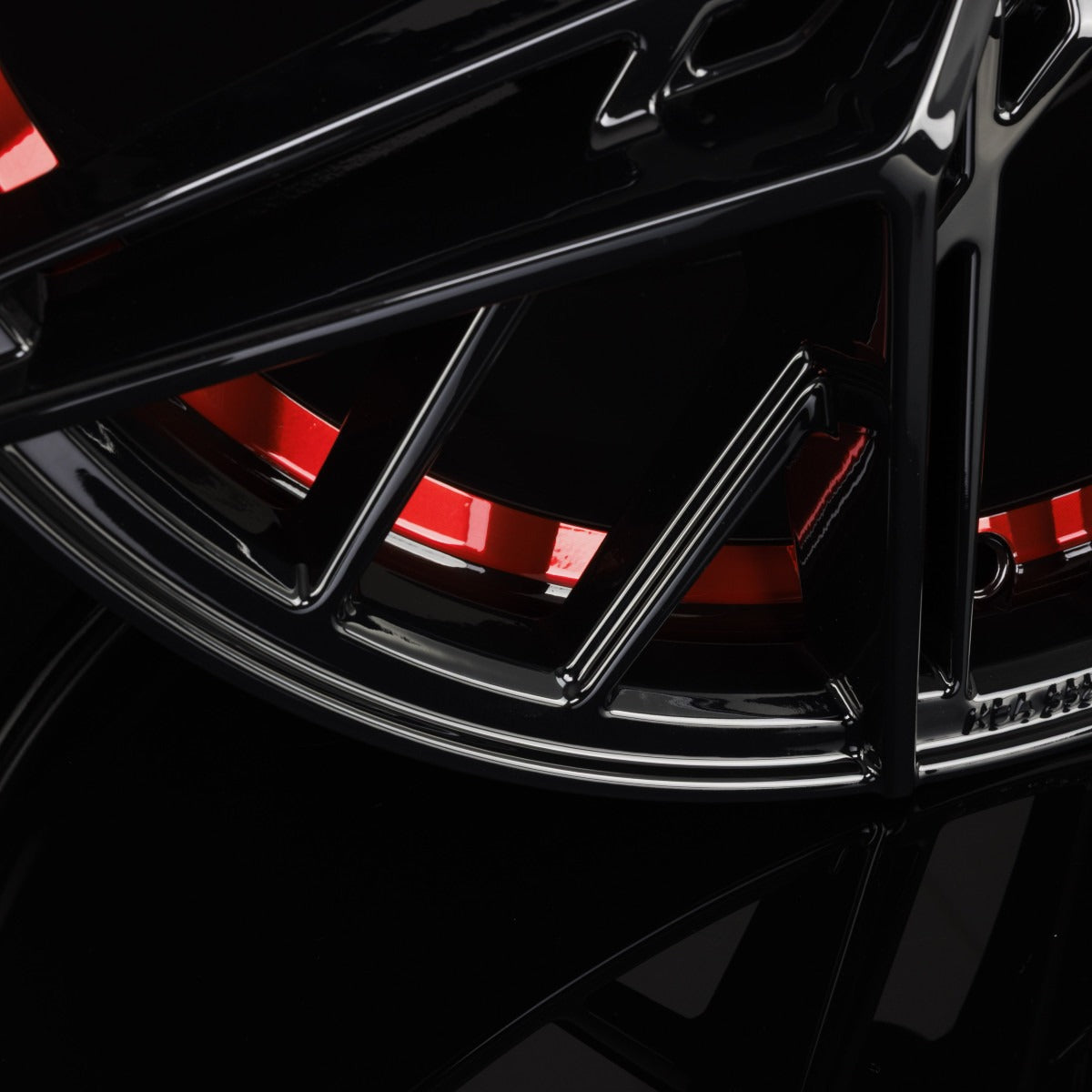 Keskin KT25 Black Painted Red Inside (BPRI) Alufelge 8.5x20 Zoll ET35 LK 5x114.3 ML72.6 – Bild 4