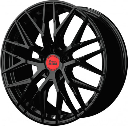 MAM RS4 black painted Alufelge 7x16 Zoll ET47.9 LK 5x112 ML66.6 – Bild 6