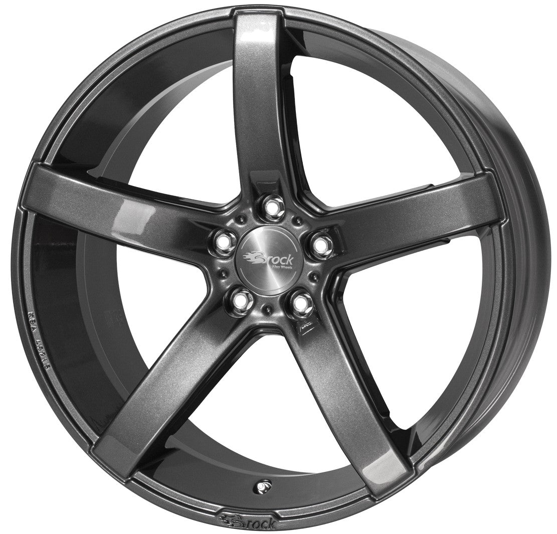Brock B35 titan-metallic lackiert 8.5x19 ET45 - LK5/114.3 ML72.6