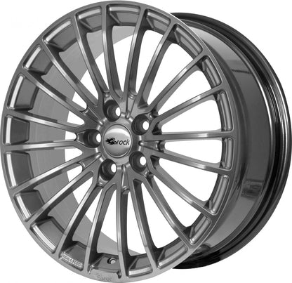 Brock B24 super-chromsilber lackiert Alufelge 7.5x17 Zoll ET38 LK 5x114 ML72.6 – Bild 3
