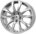 RC-Design RC23 kristallsilber lackiert Alufelge 7.5x17 Zoll ET37 LK 5x112 ML66.6