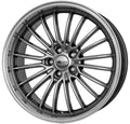 Brock B24 GP chromsilber horn-poliert Alufelge 9x20 Zoll ET30 LK 5x112 ML66.6